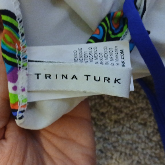 Trina Turk Multicolor Maxi Dress Size S With Small Stains - Picture 2 of 9